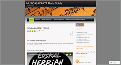 Desktop Screenshot of musicalacarta.com